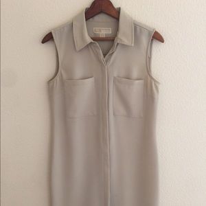 Michael Kors Beige Shirtdress